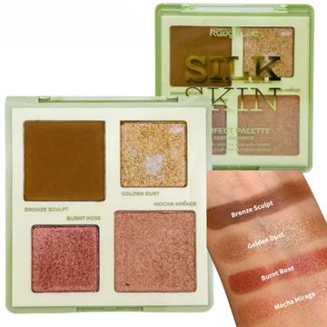 HBM1003-3 PALETA DE CONTORNO BLUSH ILUMINADOR DEEP RADIANCE SILK SKIN RUBY ROSE