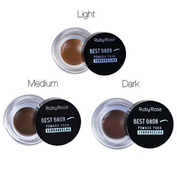 BEST BROW POMADA PARA SOBRANCELHA HB8400D DARK RUBYROSE
