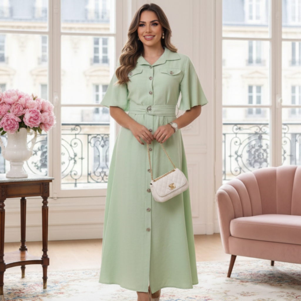 Vestido/ Chemise Karen - Sensorial Marrant