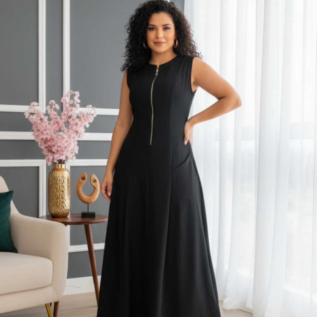 Vestido Jamile - Sensorial com lastex