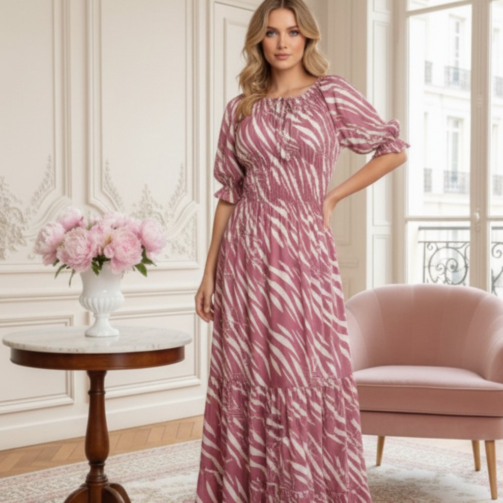 Vestido Zila - Slim/Manga princesa