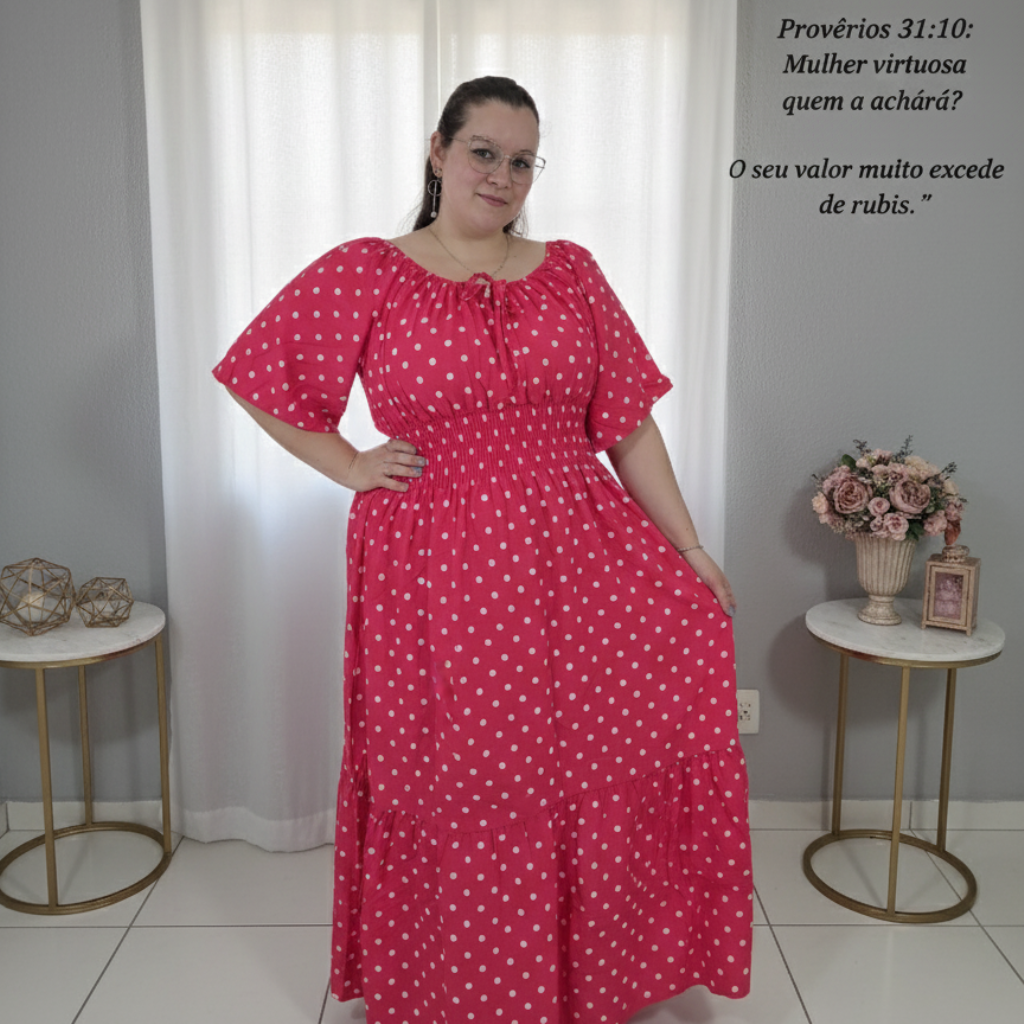 Vestido Merab - Plus Size - Viscolinho