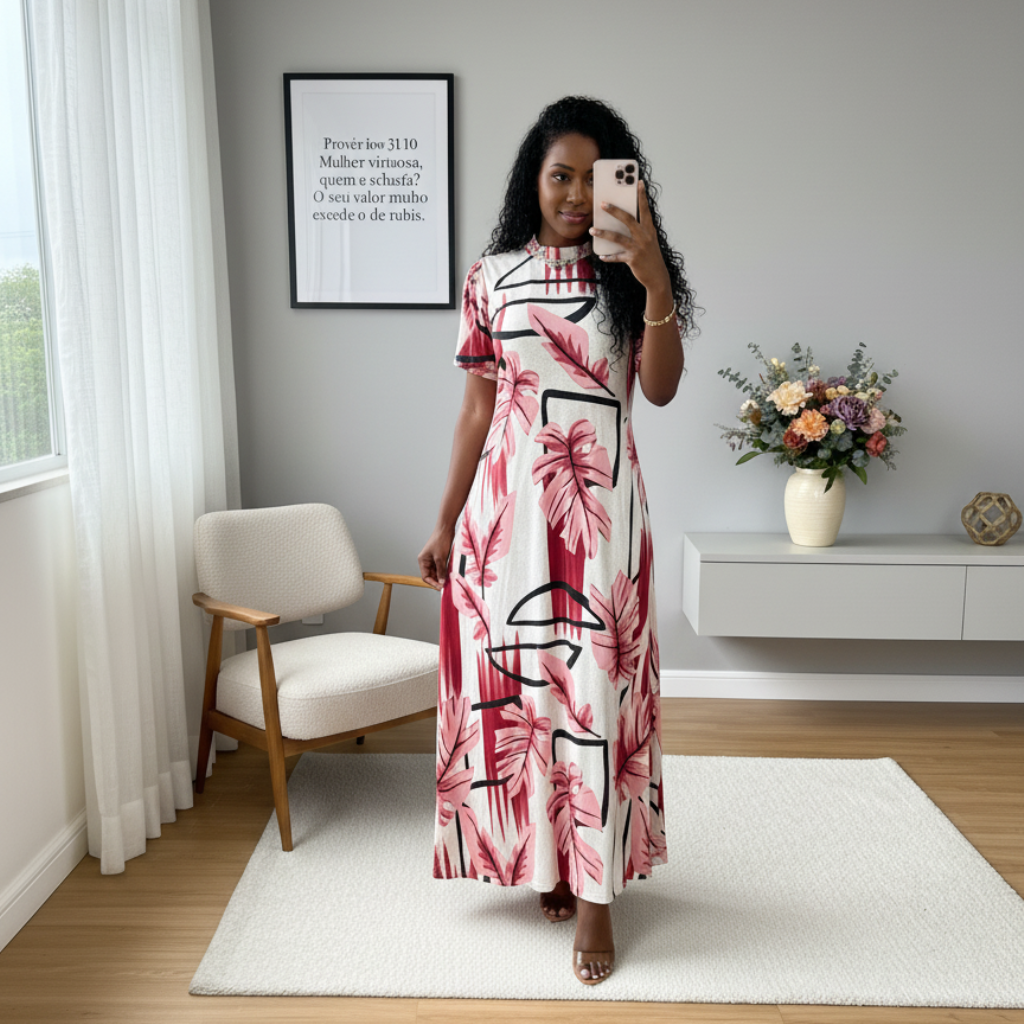 Vestido Graci - Malha algodão