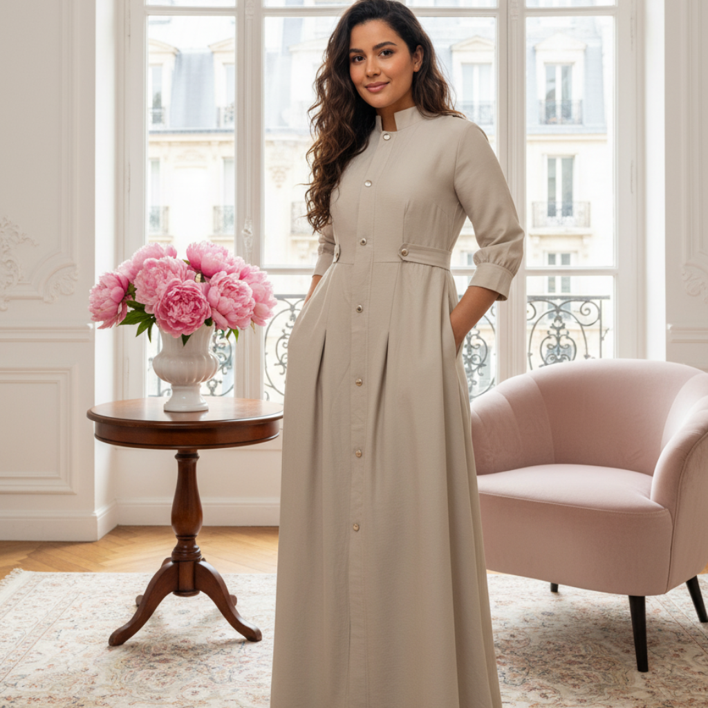 Vestido/ Chemise  Selina - Alfaiataria Marrant