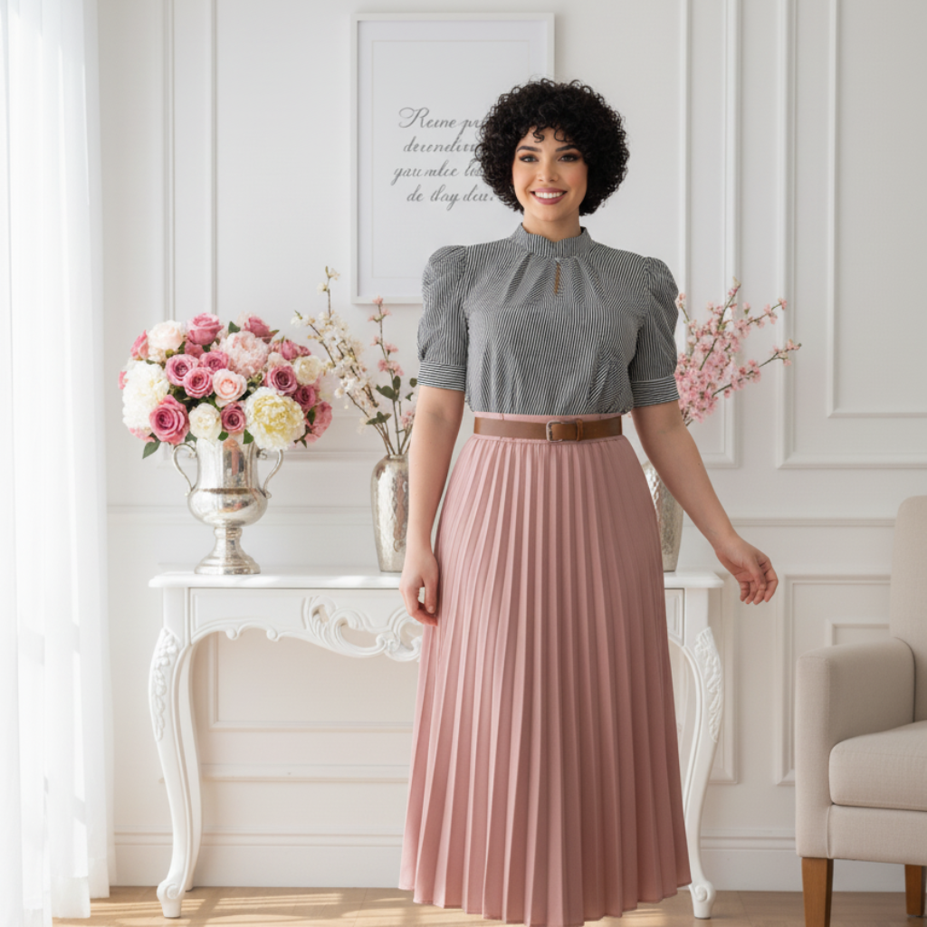 Blusa Hamate - Crepe Seda