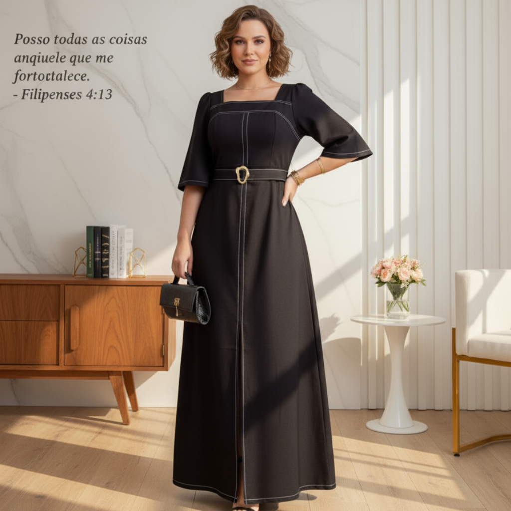 Vestido Sabrina - Alfaiataria Sensorial