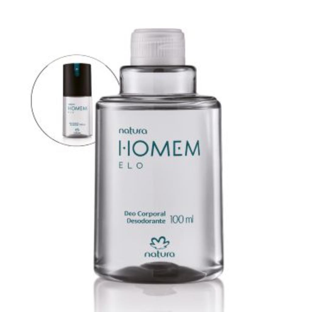 Refil Deo Corporal Natura Homem Elo Masculino 100 ml