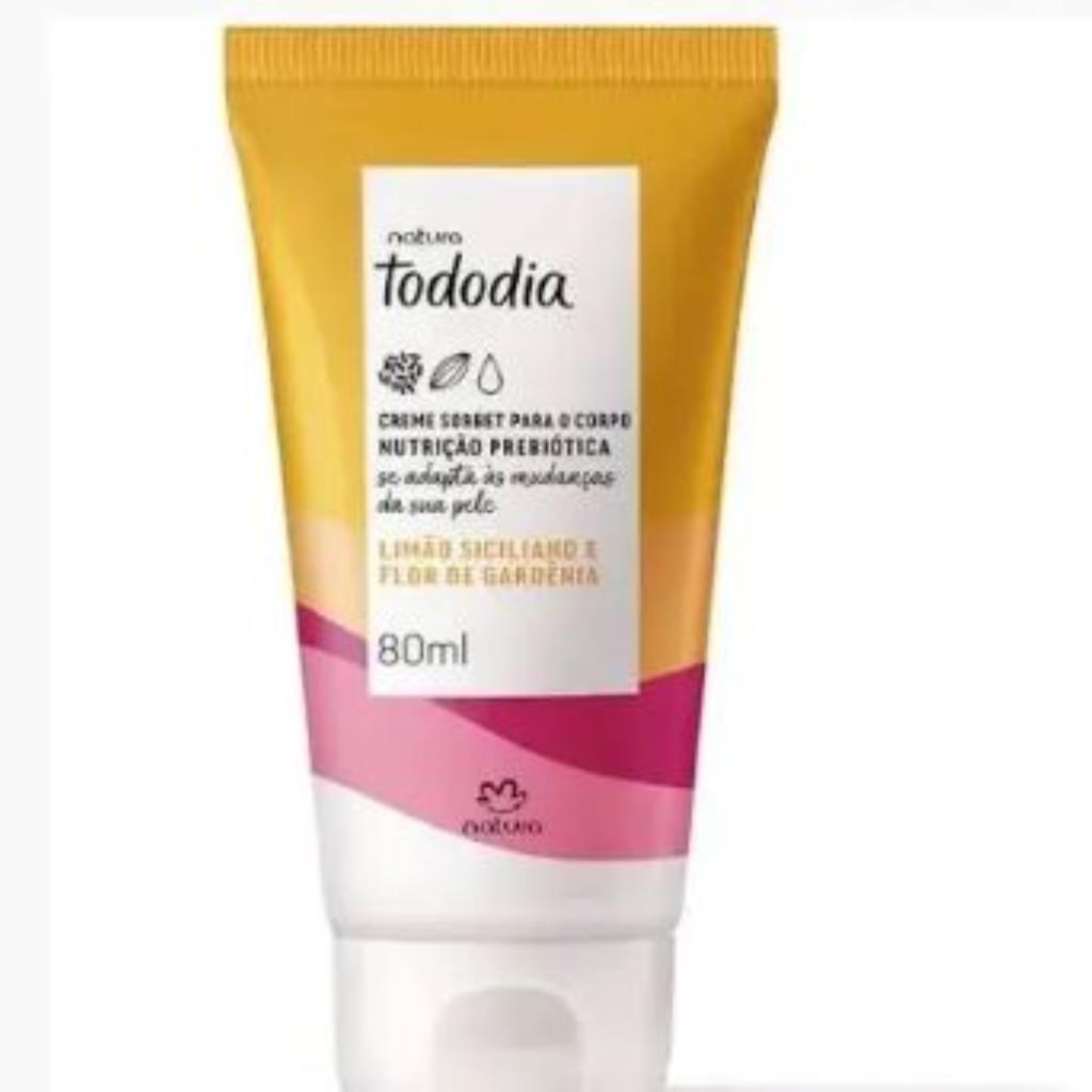 Hidratante Corporal Tododia Limão Siciliano e Flor de Gardênia 80 ml