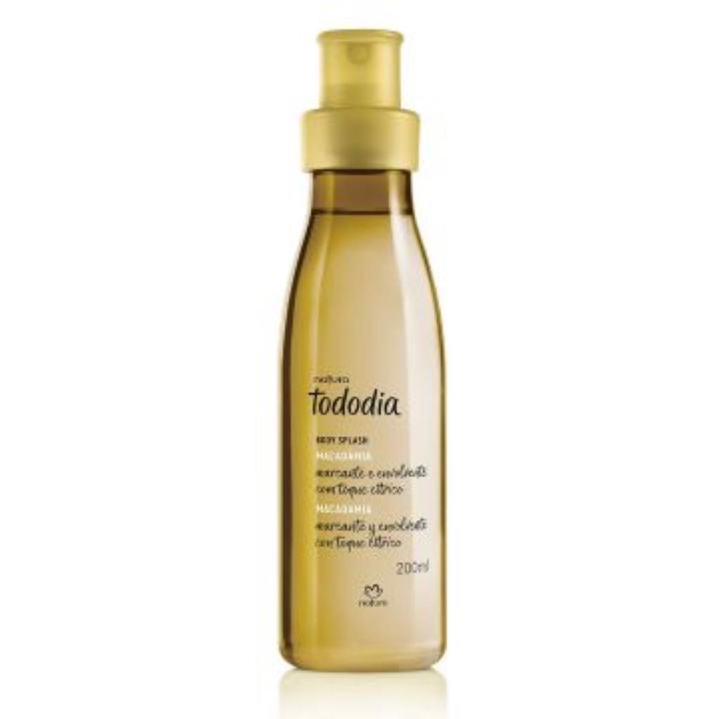 Colônia Body Splash Tododia Macadâmia 200 ml