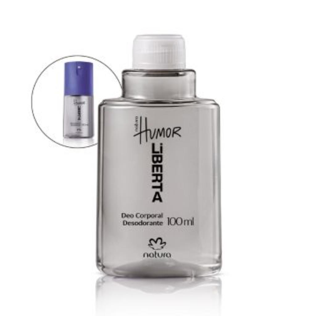 Refil Deo Corporal Humor Liberta Masculino 100 ml