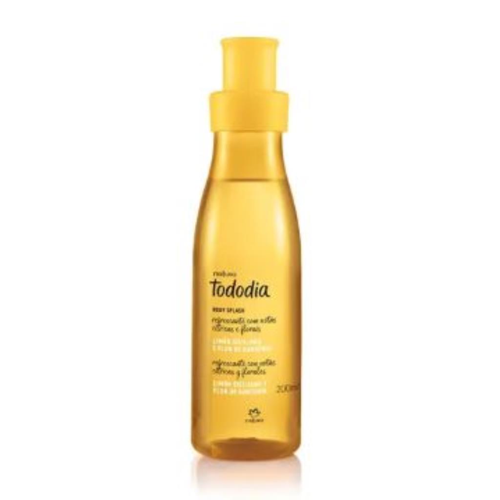 Colônia Body Splash Tododia Limão Siciliano e Flor de Gardênia 200 ml