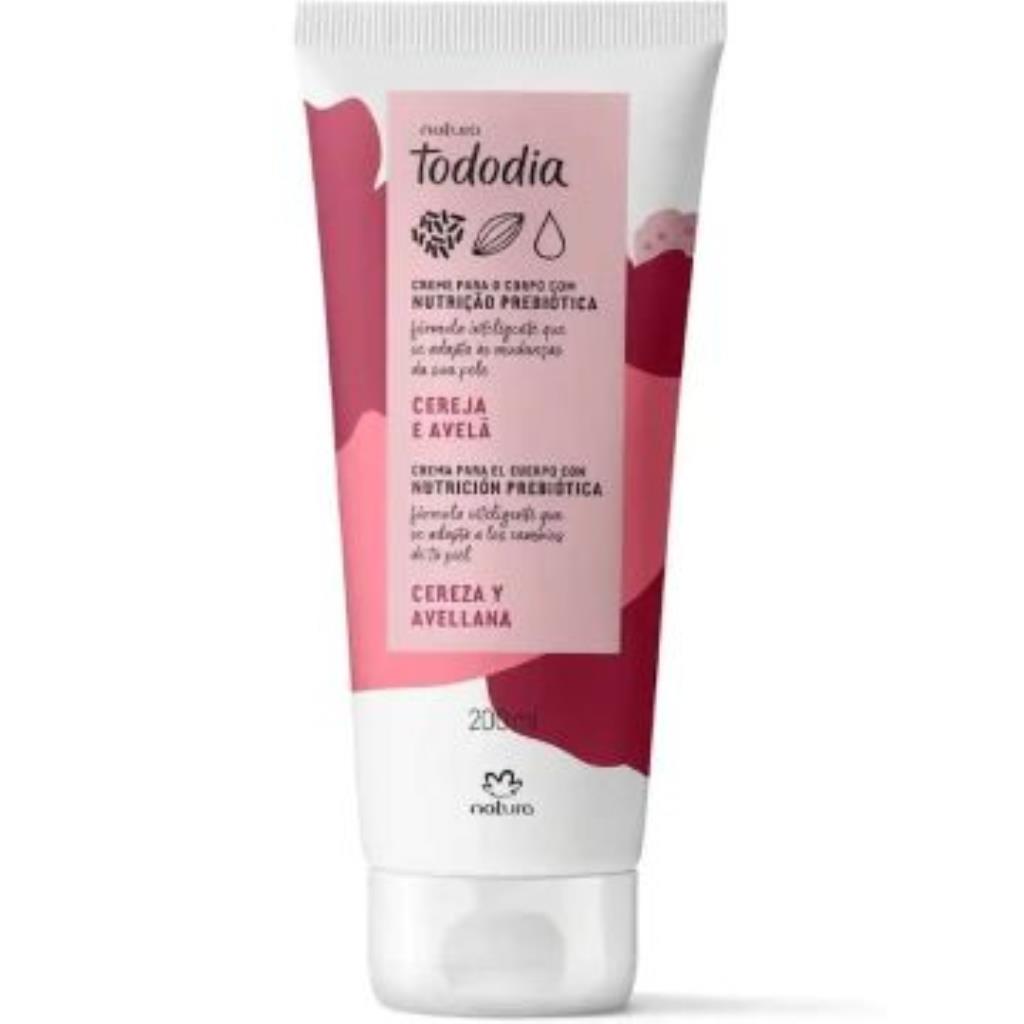 Hidratante Corporal Tododia Cereja e Avelã 200 ml