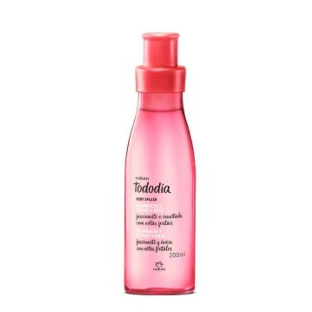 Colônia Body Splash Tododia Framboesa e Pimenta Rosa 200 ml