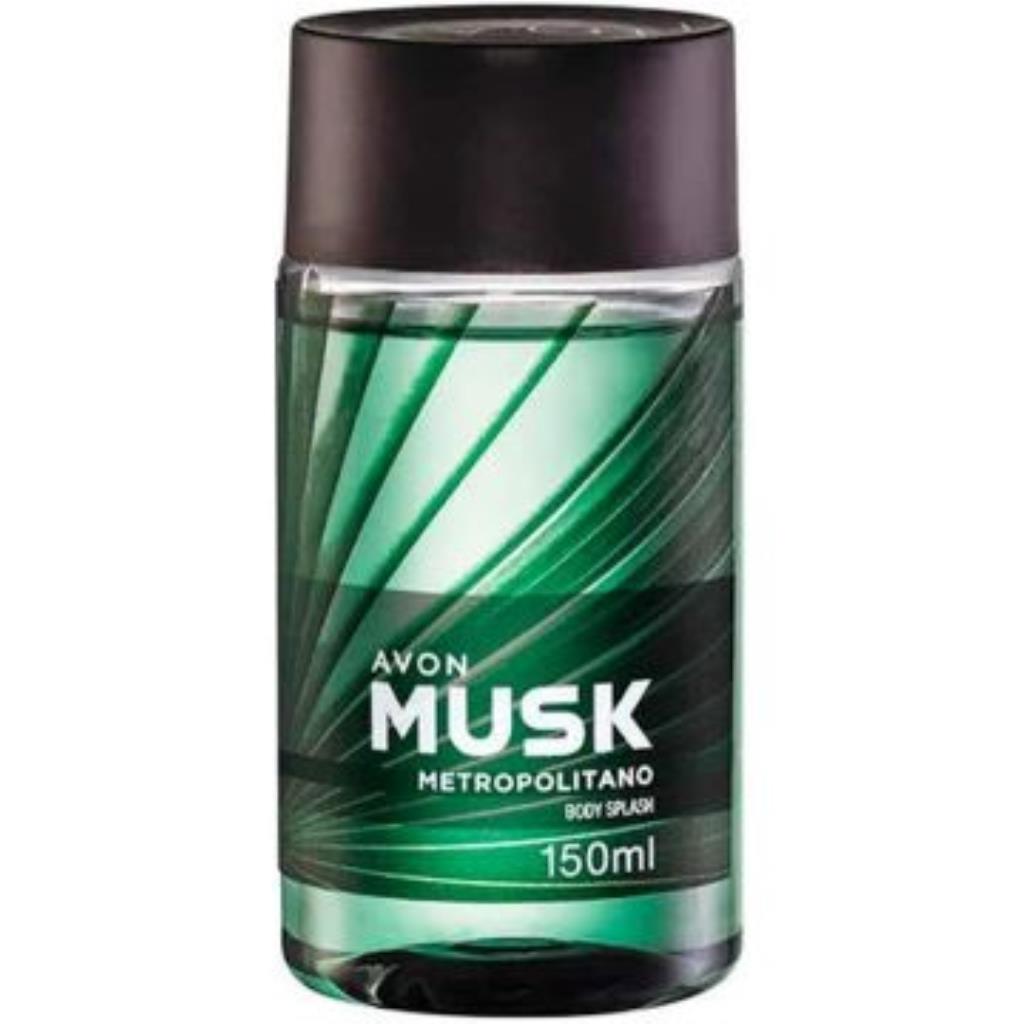 Body Splash Musk Metropolitano Masculino 150 ml