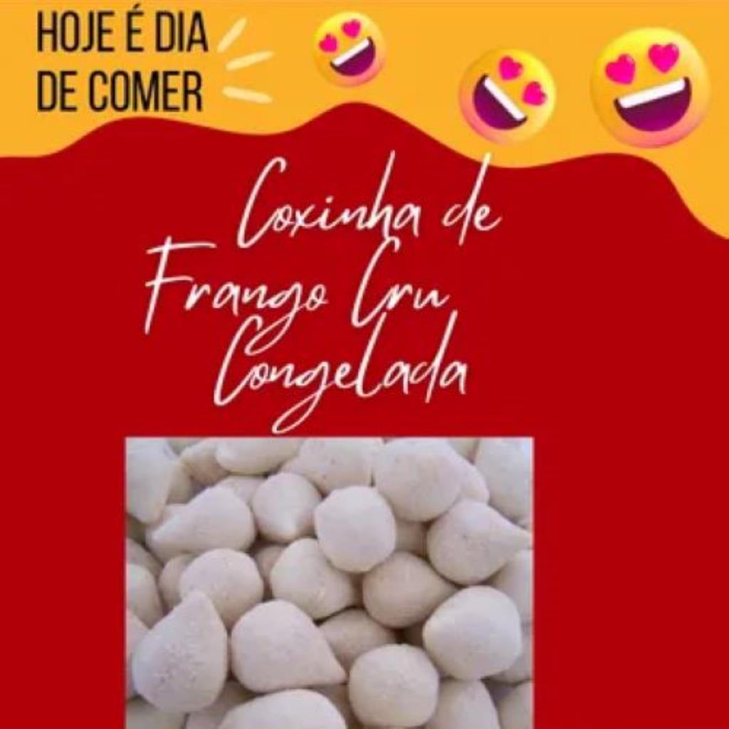 MINI COXINHA DE FRANGO  CRU 1 KG (20 G)