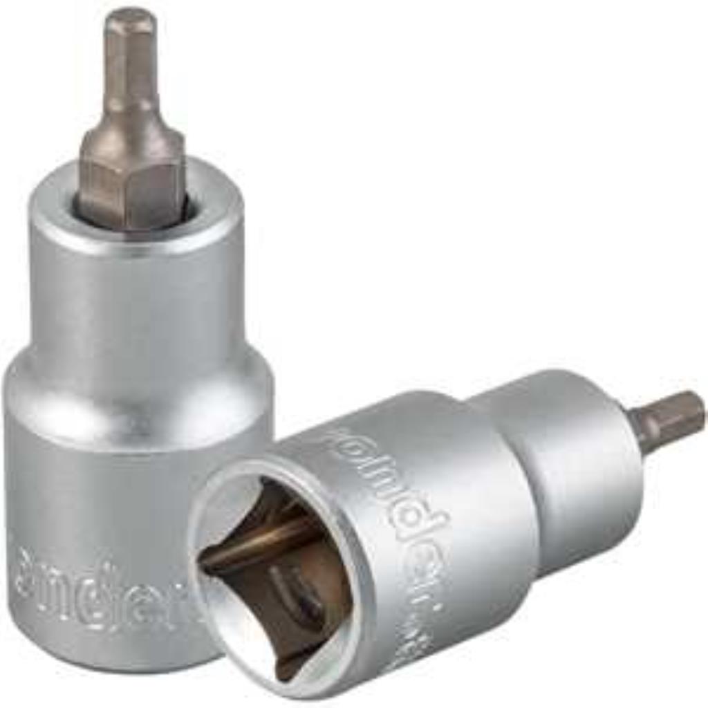 Soquete Allen 4 mm encaixe de 1/2" VONDER