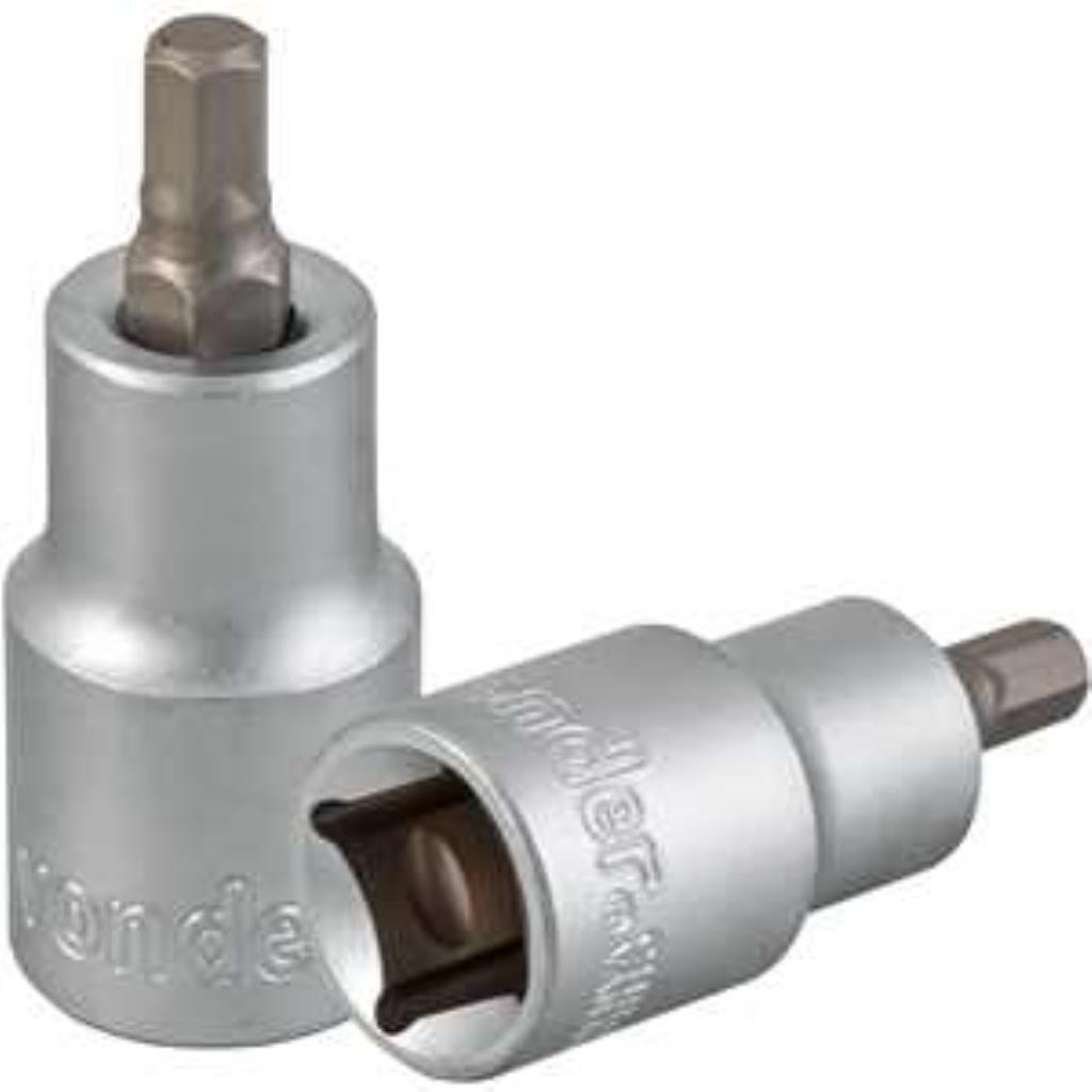 Soquete Allen 6 mm encaixe de 1/2" VONDER