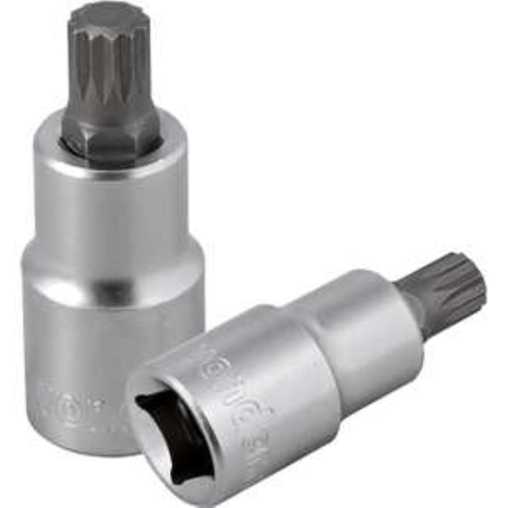 Soquete Multidentado 10 mm encaixe de 1/2", VONDER