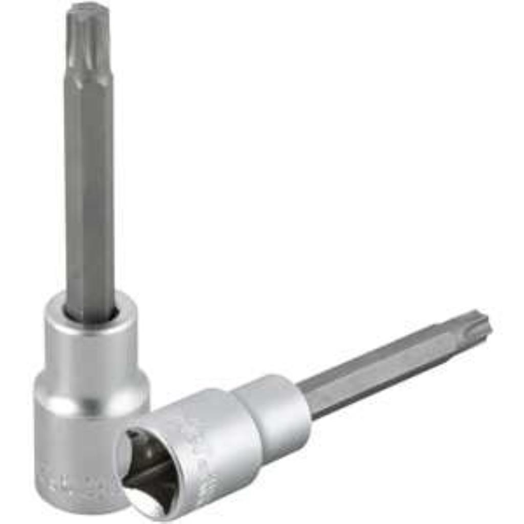 Soquete T45 longo encaixe de 1/2" T45 VONDER
