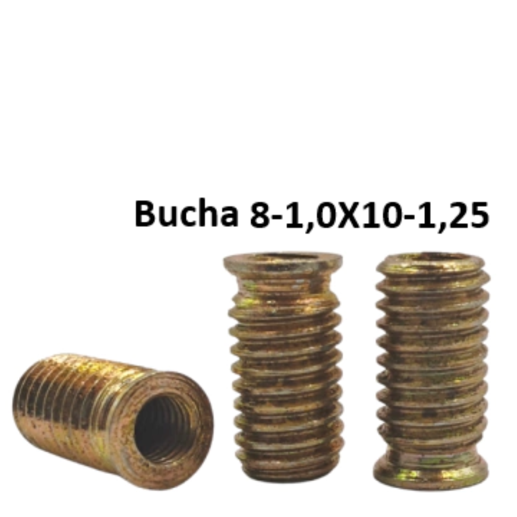Bucha Roscada M8 (1,00) X M10 (1,25) X 15mm