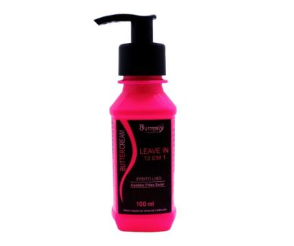 Creme leave-in 12 em 1 Buttercream 100ml Butterfly