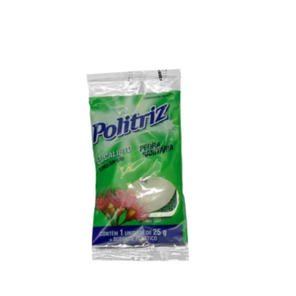 PEDRA SANITARIA POLITRIZ EUCALIPTO 25G