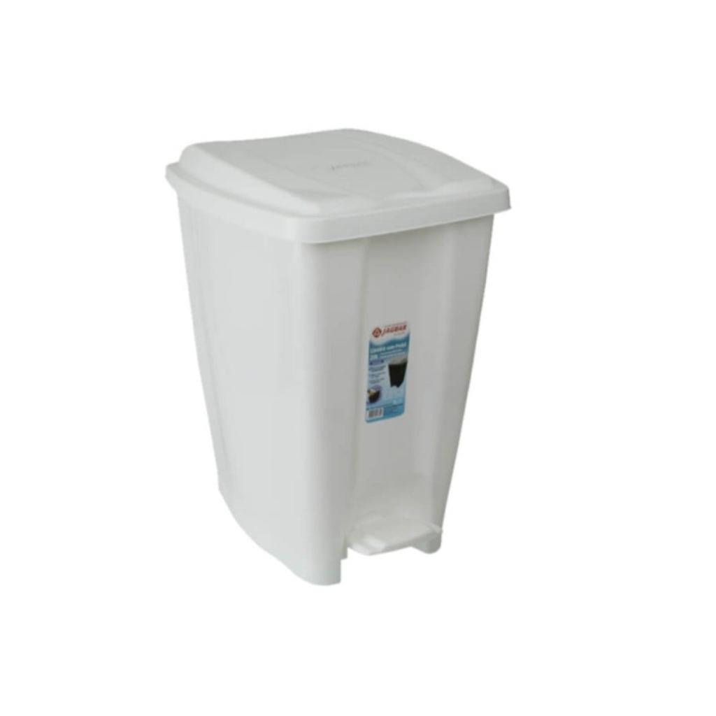 LIXEIRA JAGUAR C/PEDAL 20L