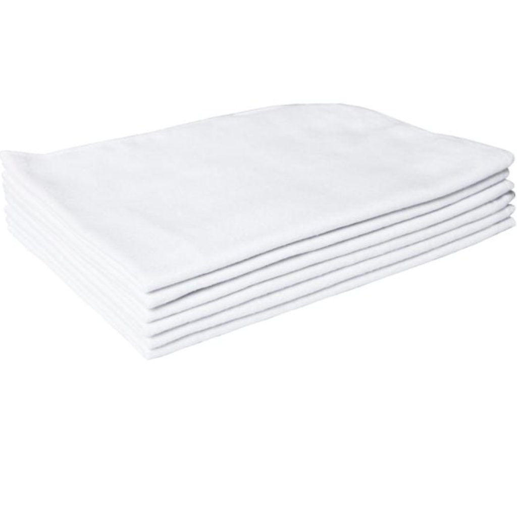 FLANELA STAR TEXTIL BRANCA 48X28