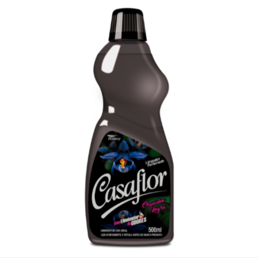 LIMAPADOR PERFUMADO CASAFLOR ORQUIDEA NEGRA 500ML