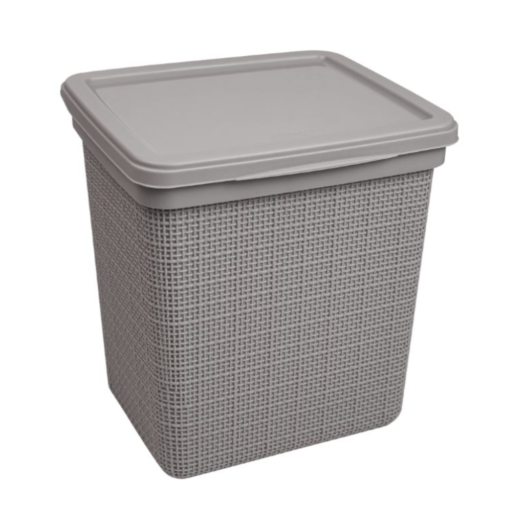 LIXEIRA JAGUAR PARA PIA COM TAMPA JUTA 3,7L