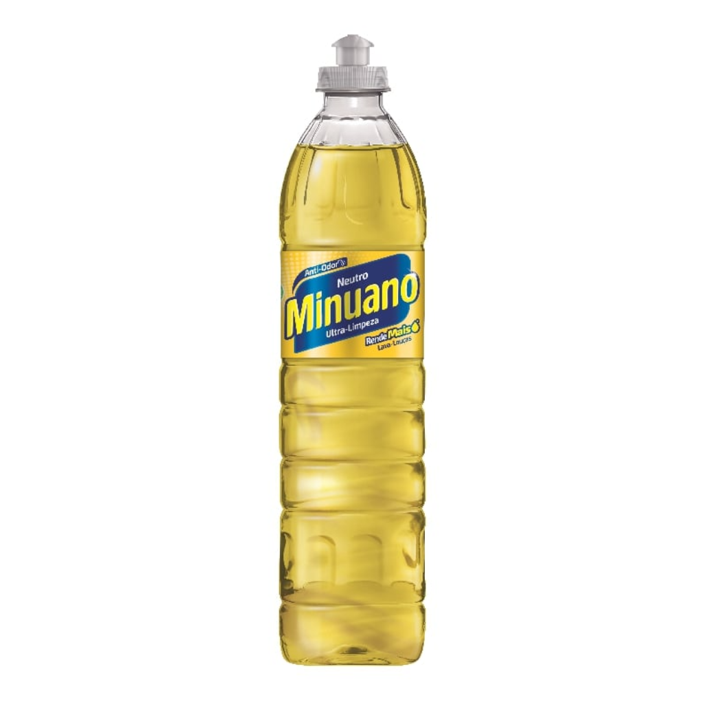 DETERGENTE MINUANO LIQUIDO NEUTRO 500ML