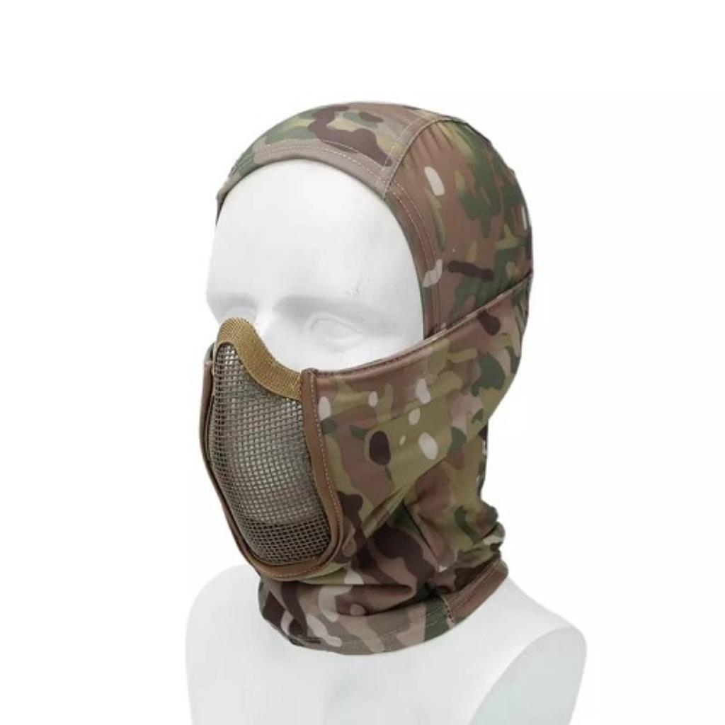 Balaclava Microfibra c/ Prot. UV e Tela de Proteção - Multican