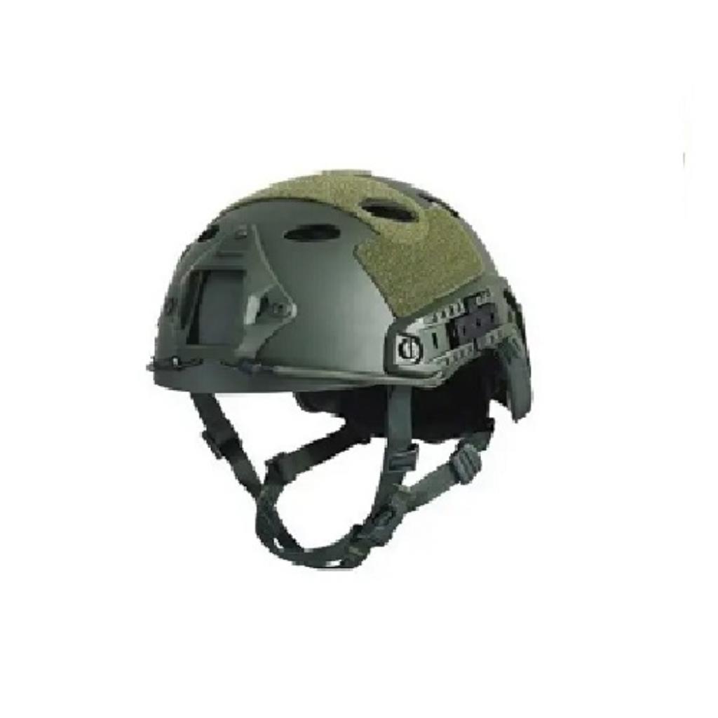 Capacete Tático Militar Airsoft/Paintball (Verde)