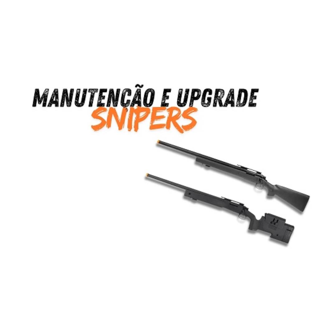 Manutenção e Projeto de Upgrade em Snipers de Airsoft