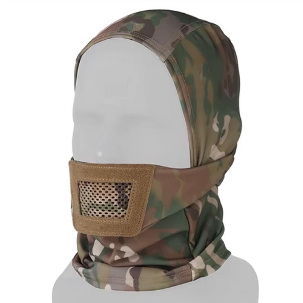 Balaclava Microfibra meia face Proteção boca - Proteção UV (Multican)