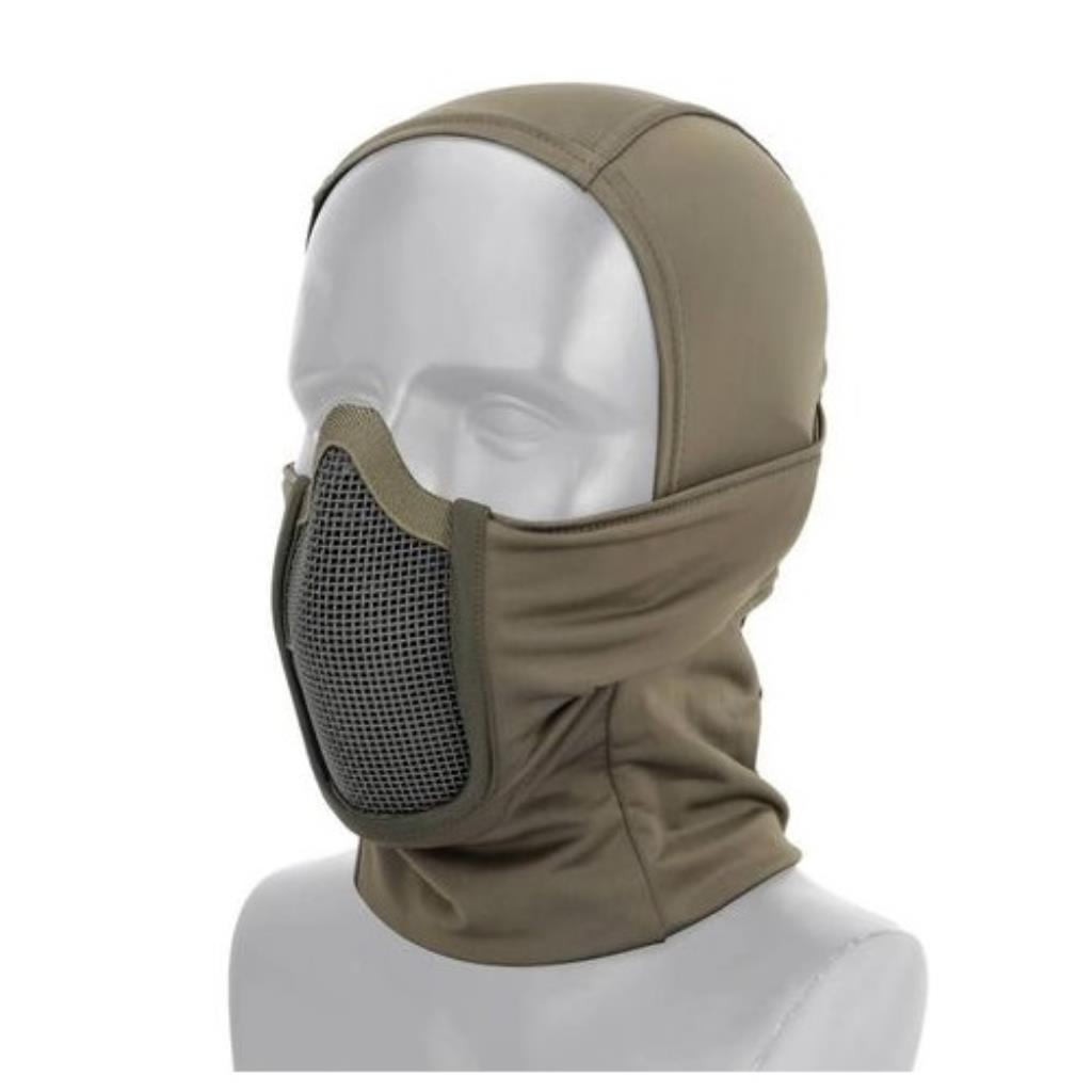 Balaclava Microfibra c/ Prot. UV e Tela de Proteção - VERDE