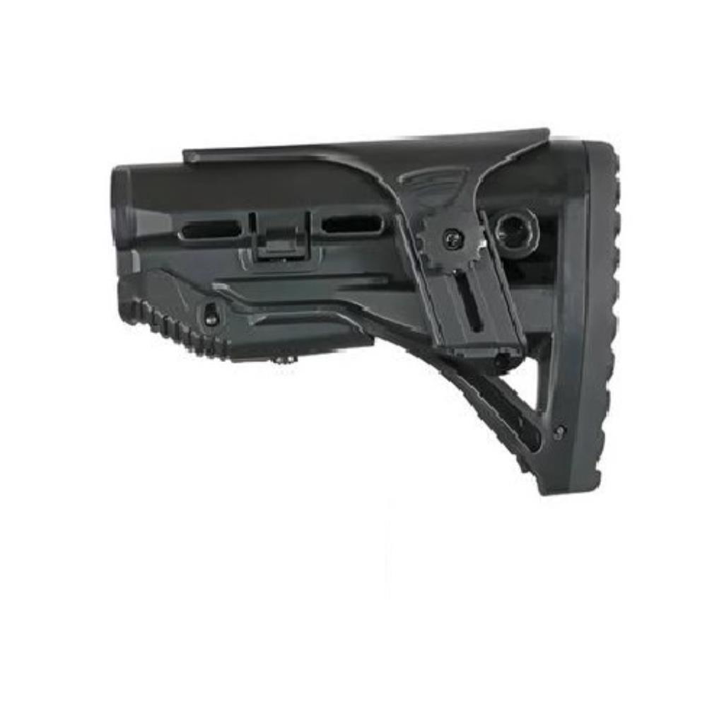 Coronha Stock GL-SHOCK CP AR15 M4 M16 - PRETO