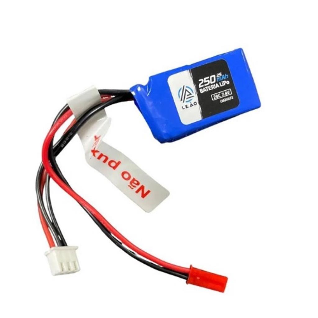 Bateria de Lipo 250mAh 20C p/ Pistola Elétrica Airsoft (AEP)