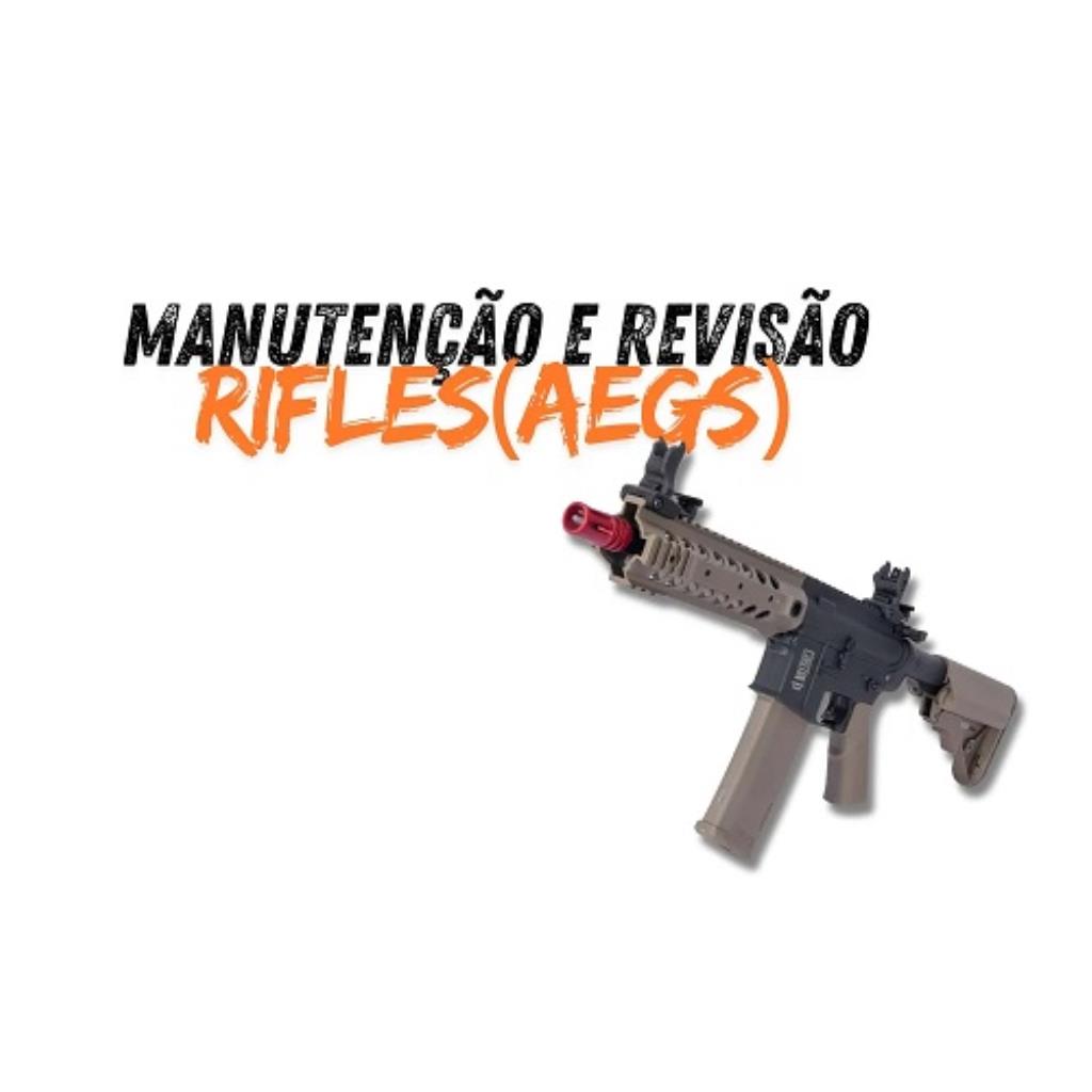 Manutenção e Revisão em Rifles de Airsoft Elétricos (AEGs)