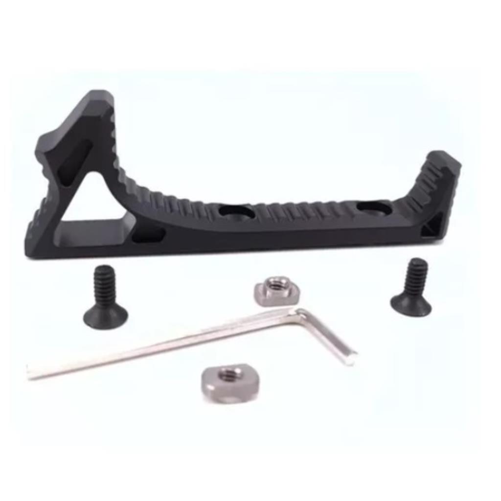 Front Hand Grip em Metal p/ Handguard M-Lock - Preto