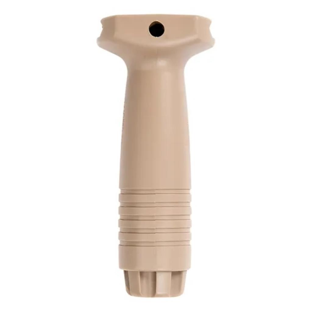 Front Grip Longo Rosqueável Para Trilho De 22mm - Tan