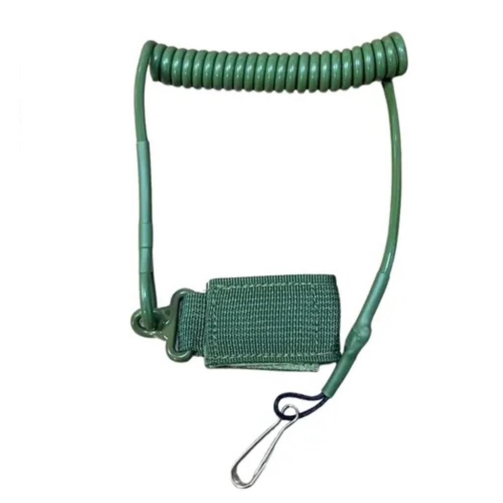 Fiél Tático Espiral para Pistola (Verde)