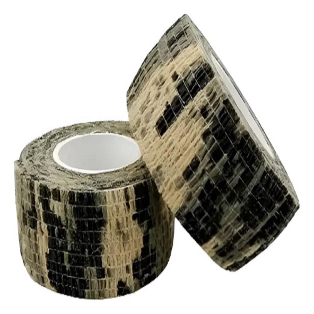 FITA CAMUFLADA DE PROTEÇÃO  2,5CM X 5M