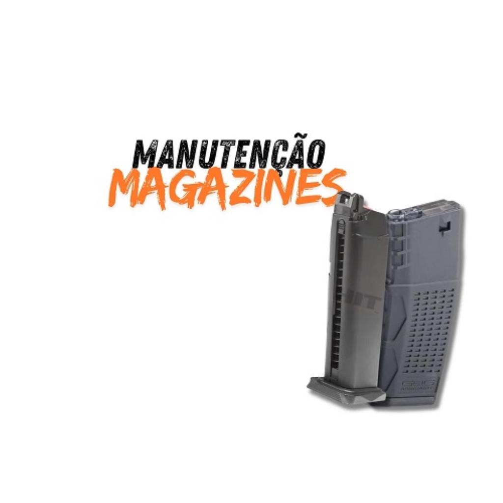 Manutenção em Magazines de Airsoft (Elétricos ou a gás)