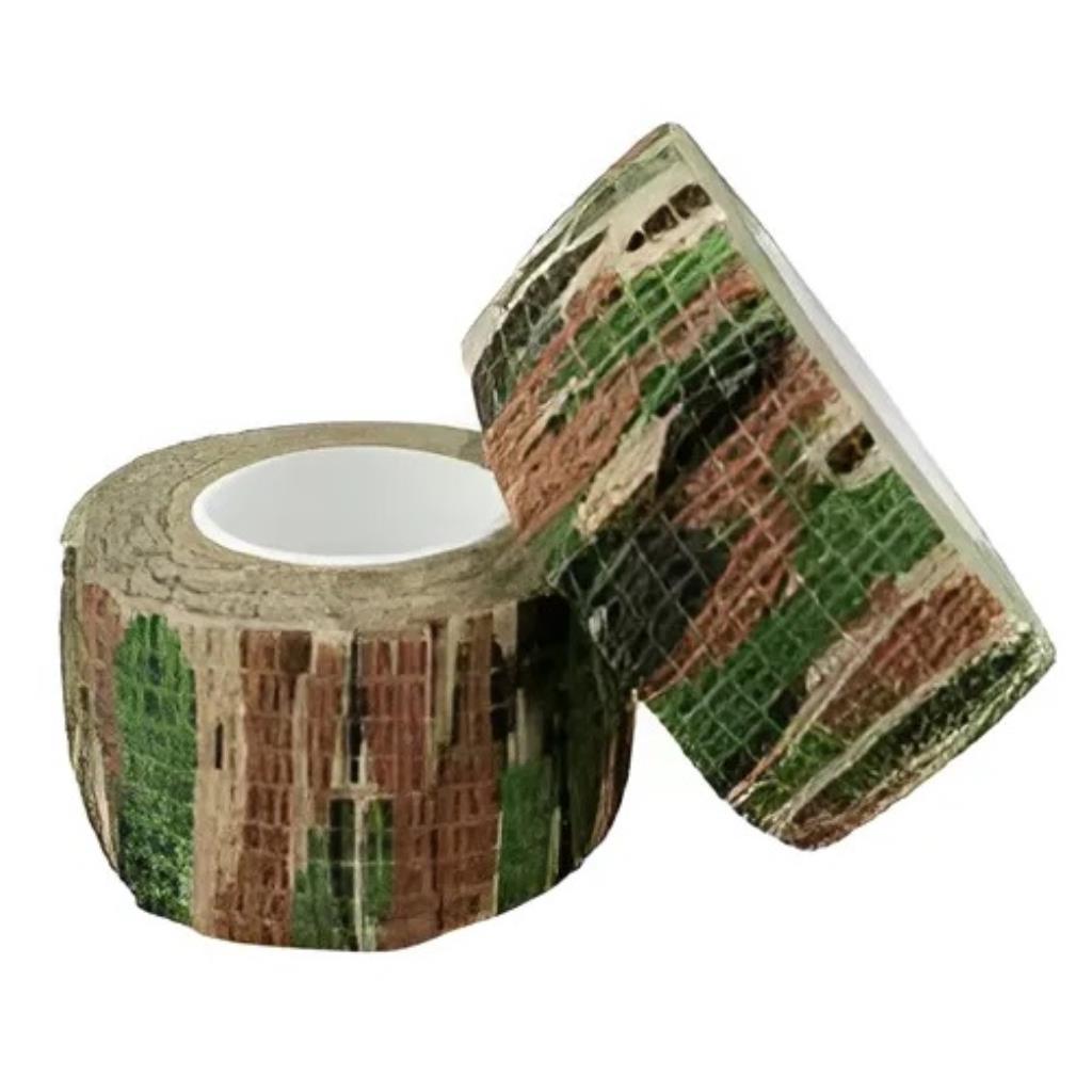 FITA CAMUFLADA DE PROTEÇÃO  2,5CM X 5M
