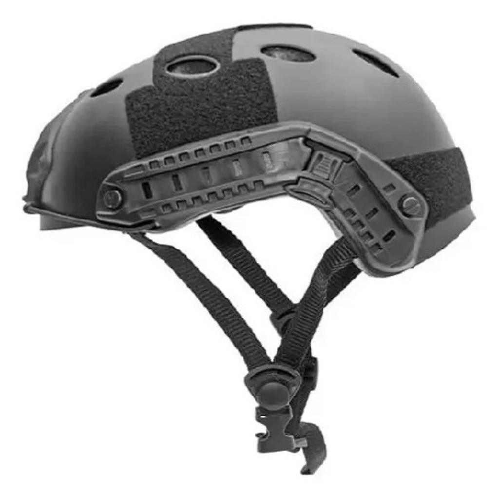 Capacete Tático Militar Airsoft/Paintball (Preto)