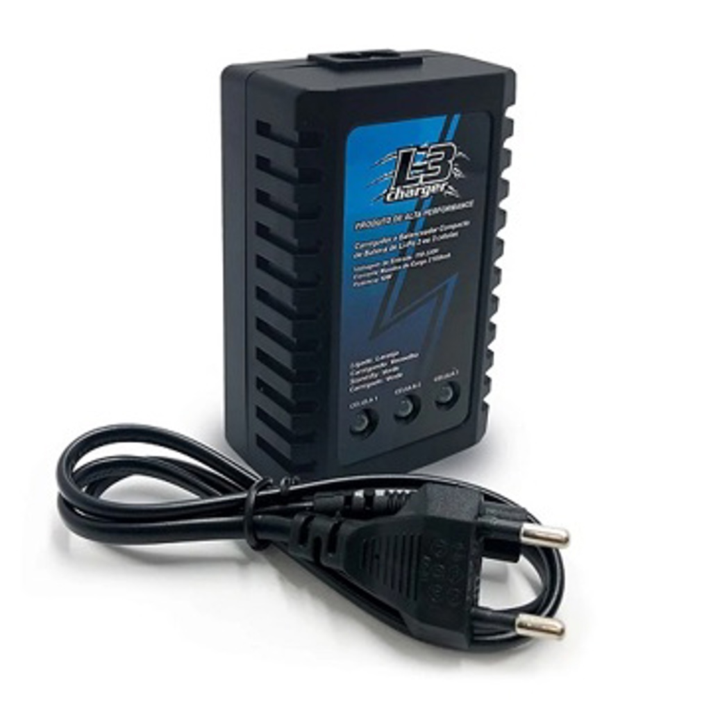 Carregador lipo imax Leão L3 de bateria RC universal bivolt
