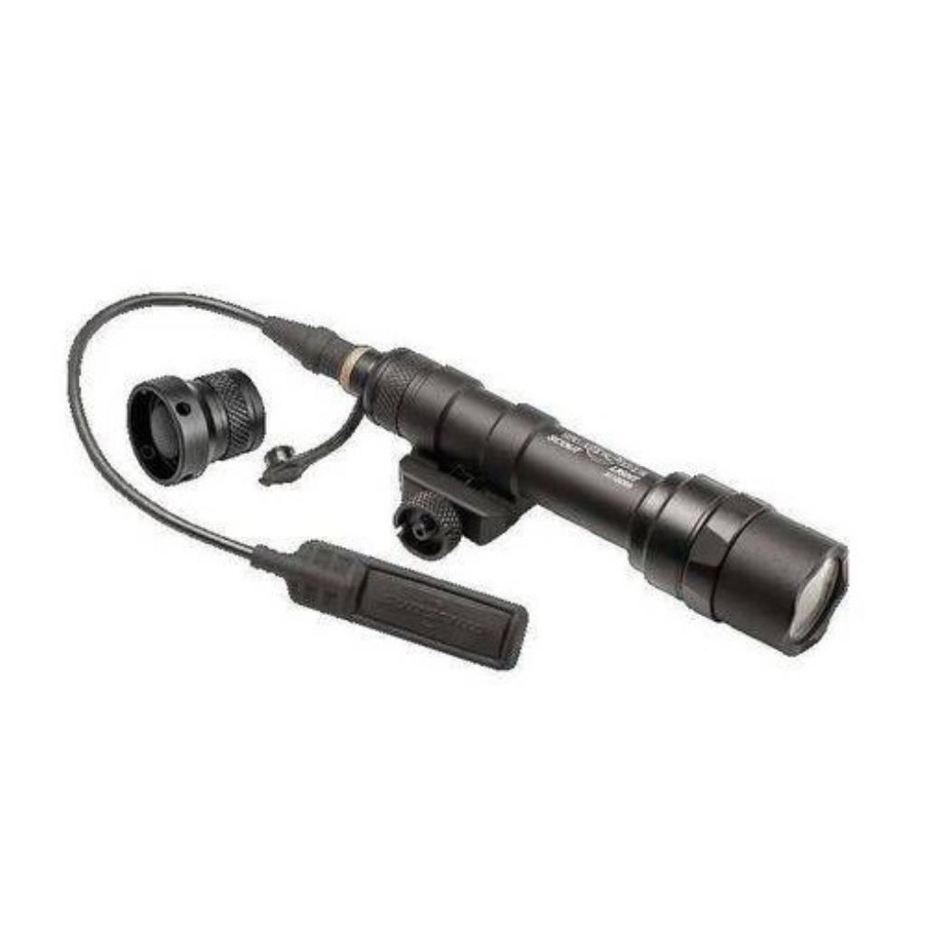 Lanterna Tática Surefire Mod. M600 p/ Trilho 22mm c/ acionador Remoto - Preta