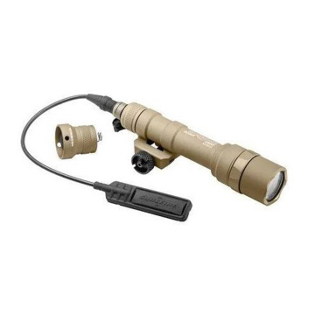 Lanterna Tática Surefire Mod. M600 p/ Trilho 22mm c/ acionador Remoto - TAN