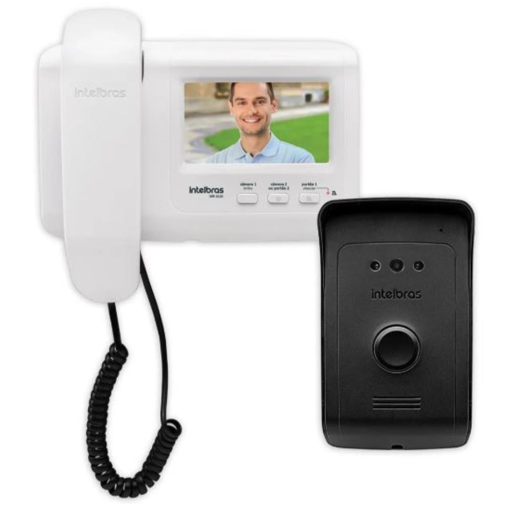 Vídeo Porteiro com Monofone e Visão Noturna IVR 1010 Branco Intelbras